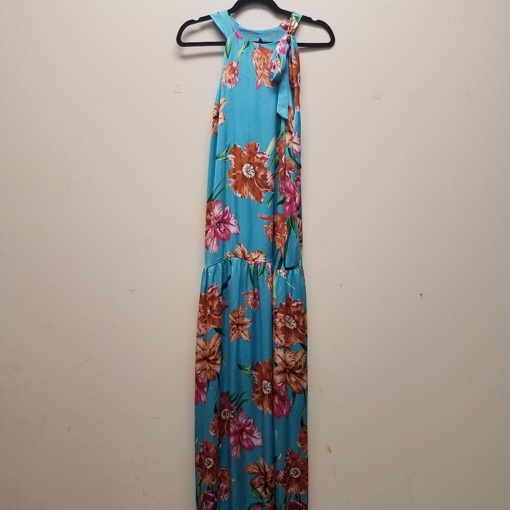 Ibroo Floral print long dress
